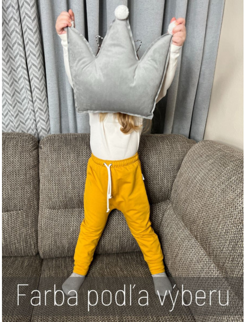 Teplákové jednofarebné pudláče old