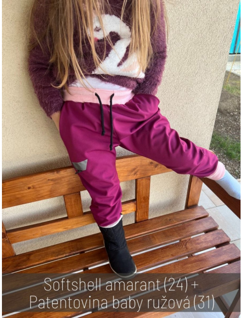 Softshell gate NEW s rastúcou manžetou - jeseň/ZIMA 