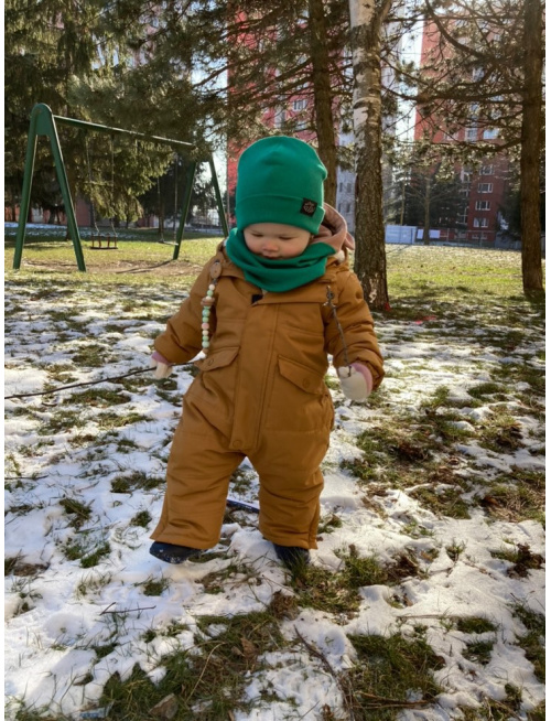 Rebro ŠMOLKO čiapka - lesná zelená