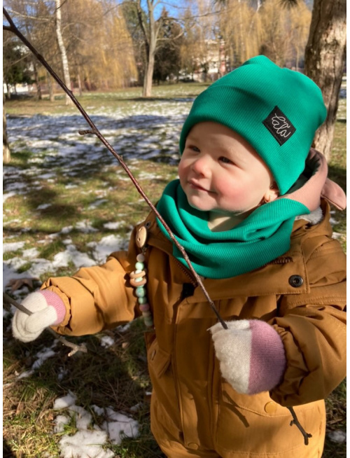 Rebro tunel - lesno zelený