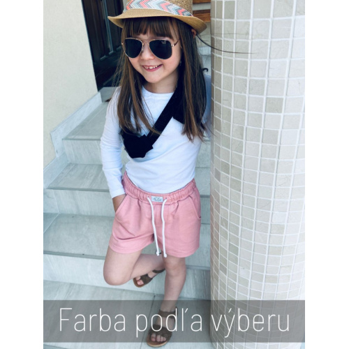 Teplákové kraťasy Mirai - jednofarebné
