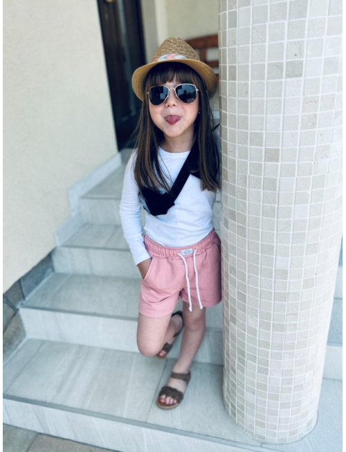 Teplákové kraťasy Mirai - staroružové