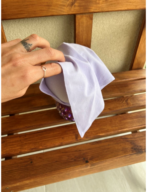 Úpletová šatka LORY so šiltom na pevno - kombinovaná