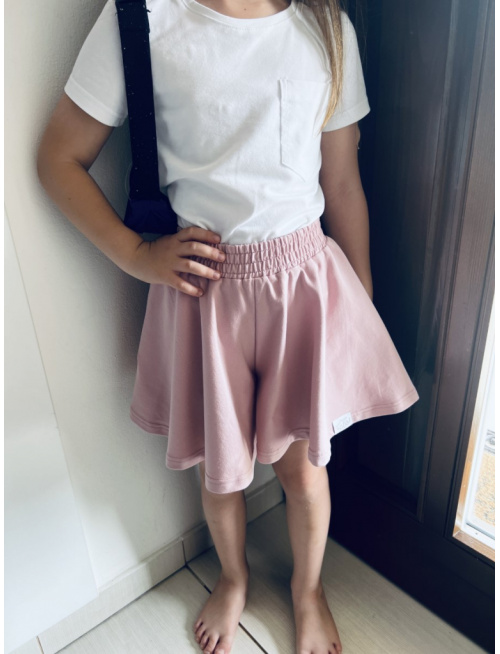 Detské sukňové kraťasy Merilin - jednofarebné