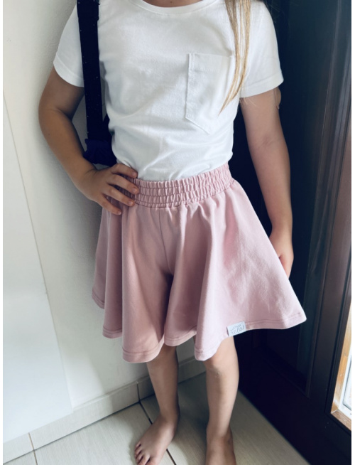 Detské sukňové kraťasy Merilin - jednofarebné