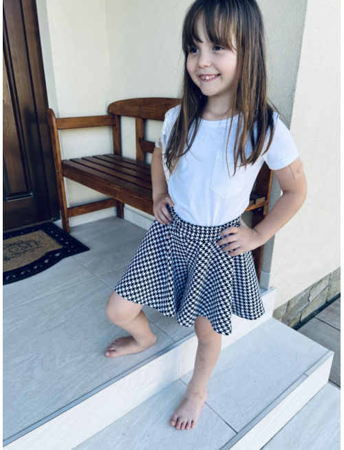 Detské sukňové kraťasy Merilin - vzorované