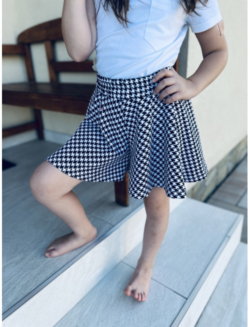 Detské sukňové kraťasy Merilin - vzorované