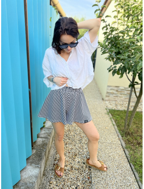 Dámske sukňové kraťasy Merilin - vzorované