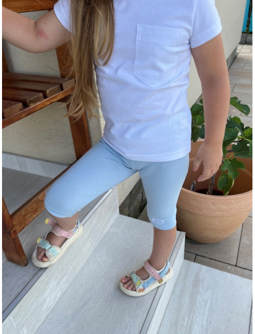 Úpletové legíny - trojštvrťové