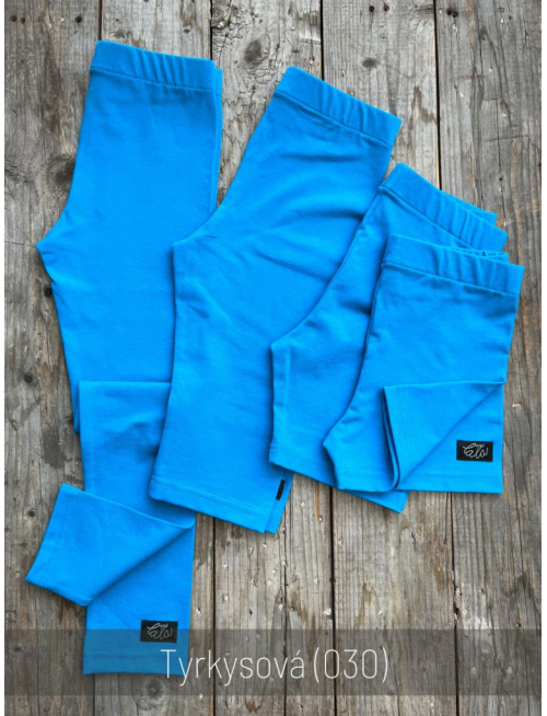 Úpletové legíny - trojštvrťové