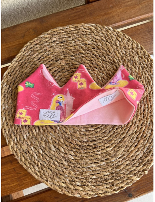 Korunka obojstranná - zlatovláska/baby ružová - POSLEDNÝ KUS