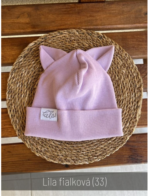 Rebro čiapka ANIMALS - vĺčik/mačka/líška