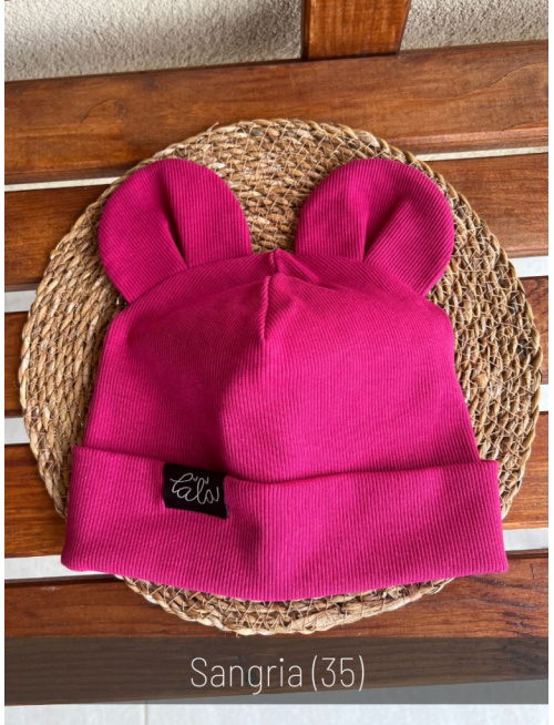 Rebro čiapka ANIMALS - macko