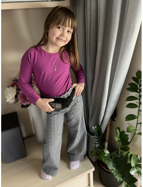 Bavlňáky s volánom nad pásom