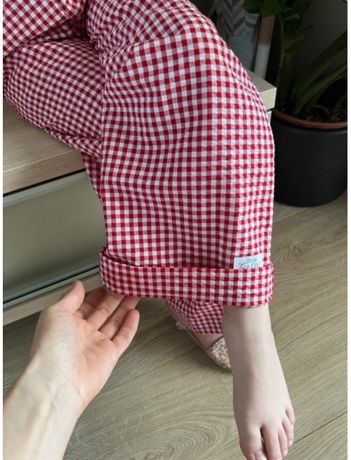 Bavlňáky s volánom nad pásom