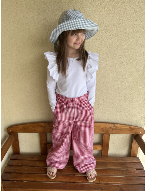 Bavlňáky s volánom nad pásom