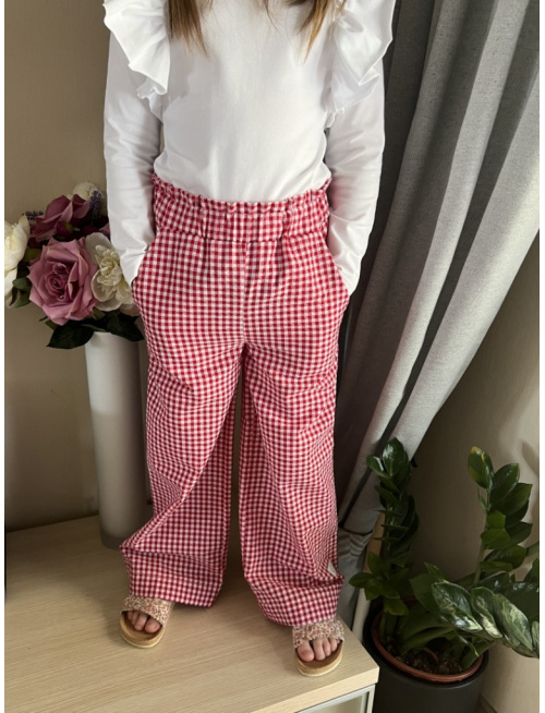 Bavlňáky s volánom nad pásom