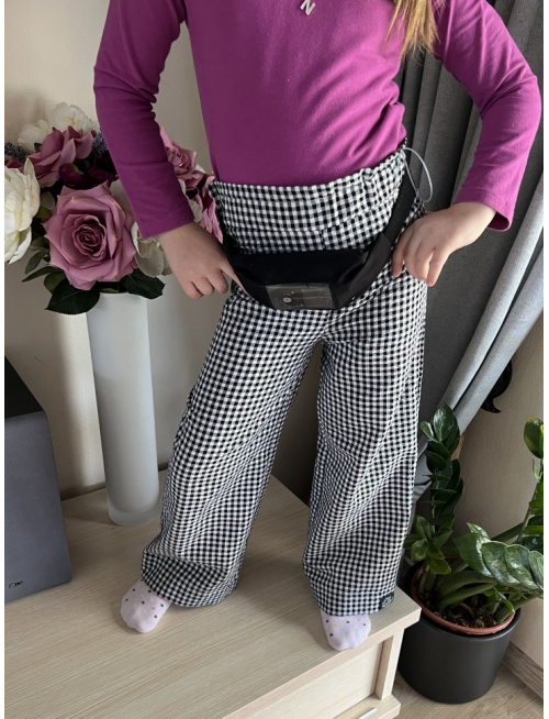 Bavlňáky s volánom nad pásom