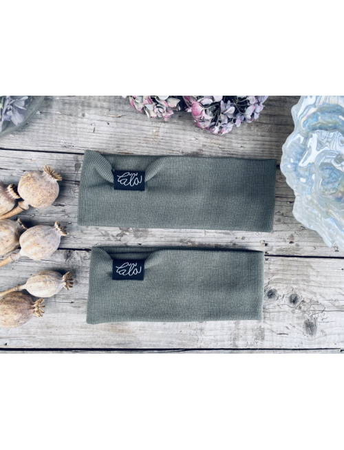 Rebro čelenka ROVNÁ - olivová - LEN DO VYPREDANIA ZÁSOB