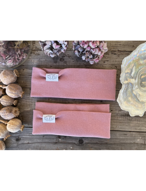 Rebro čelenka ROVNÁ - staroružová