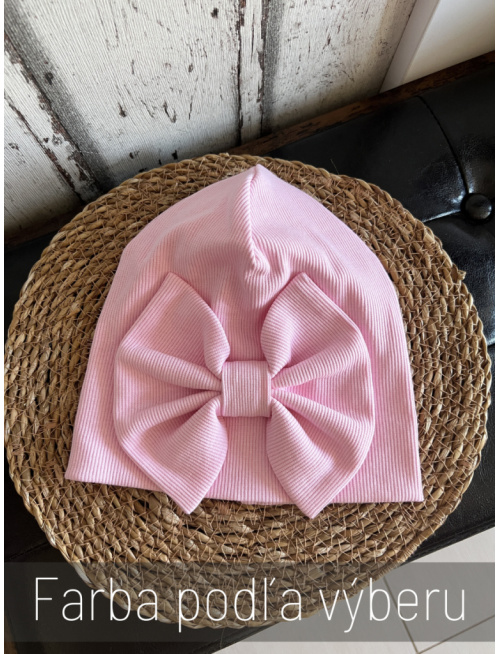 Rebro čiapka s BIG mašľou