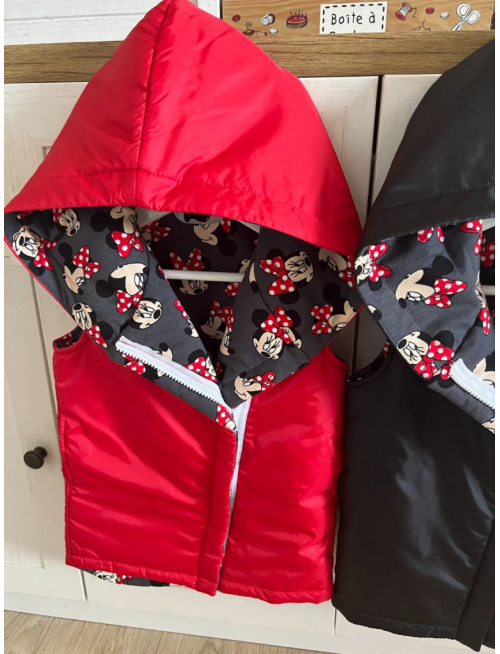 Rastúca šuštiaková vesta so šikmozipsom - ALEX