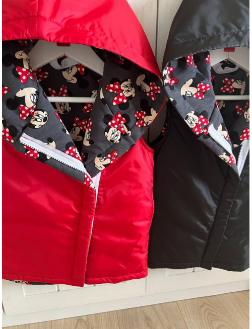 Rastúca šuštiaková vesta so šikmozipsom - ALEX