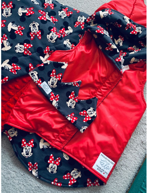 Rastúca šuštiaková vesta so šikmozipsom - ALEX