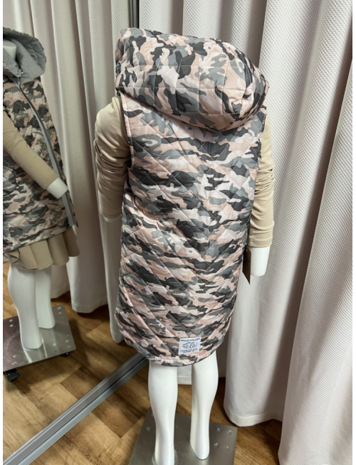 Rastúca vesta MASKÁČ so šikmozipsom - ALEX