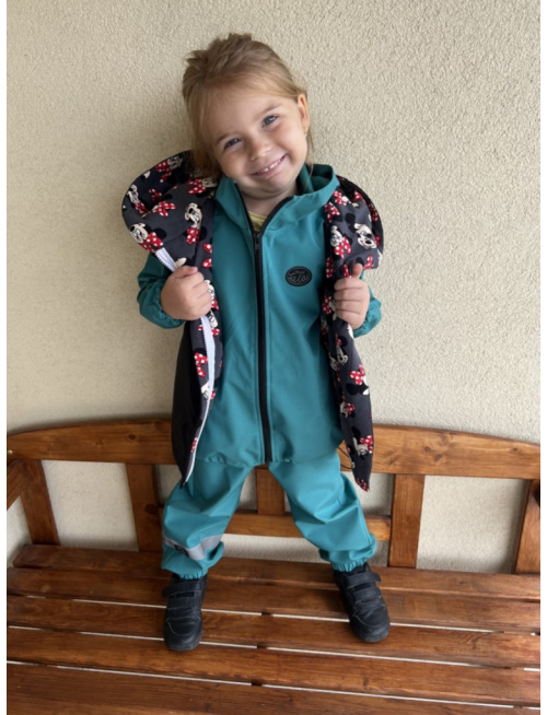 Softshell bunda/parka - jar/JESEŇ