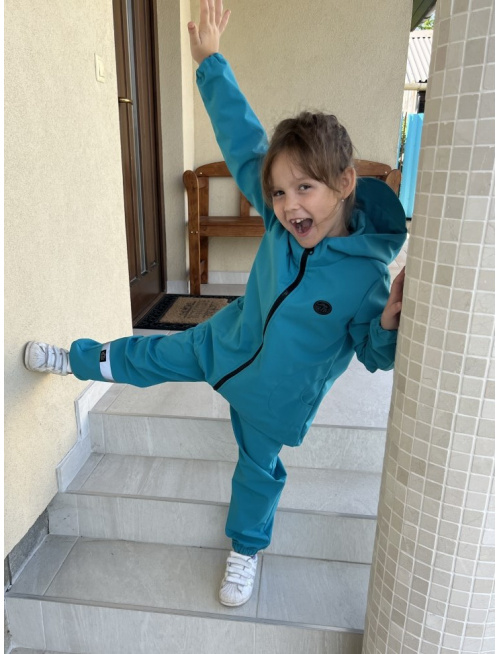 Softshell gate KLASIK - jednofarebné - jar/JESEŇ