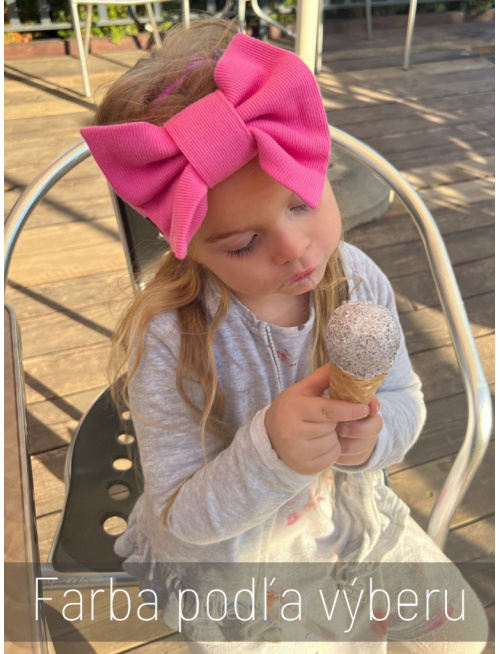 Rebro čelenka s BIG mašľou