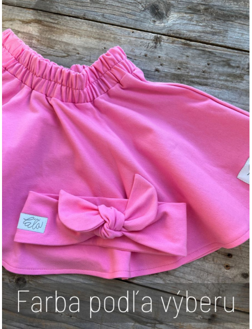 Uzlík čelenka - jednofarebná - tepláková