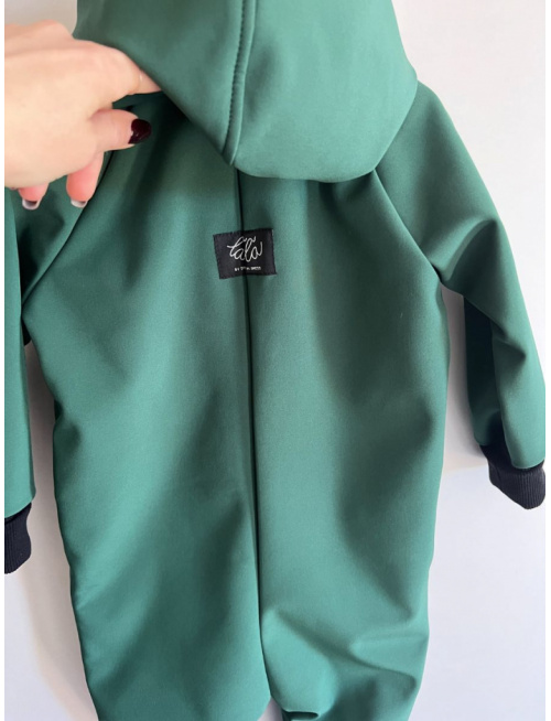 Overal s rastúcimi manžetami a vreckami - softshell - JESEŇ/ZIMA