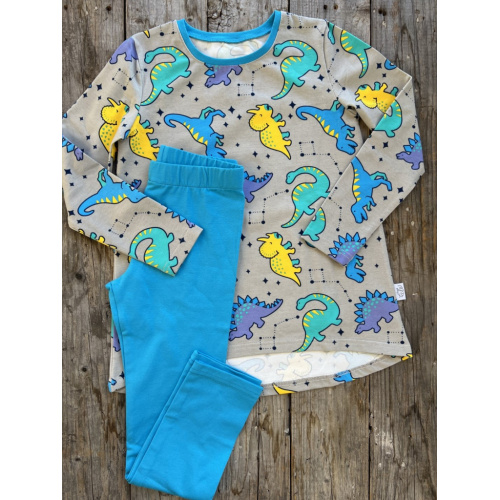 Detské pyžamko DINO ASTROLÓG - tunikový strih