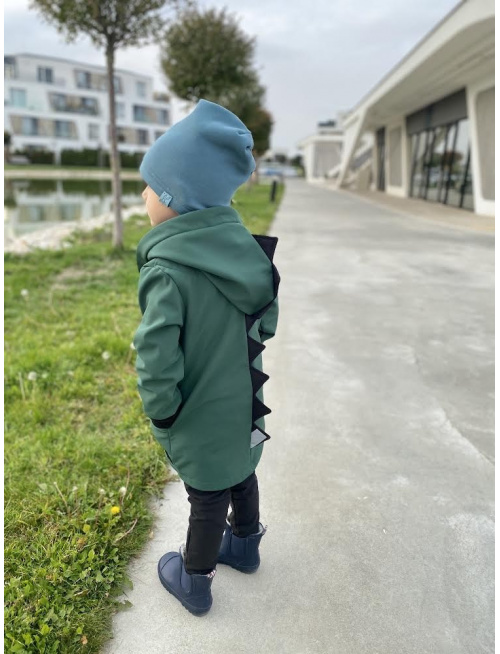 Rastúca softshell bunda ALEX/DINO LUX so šikmozipsom a reflexným prvkom - jeseň/ZIMA