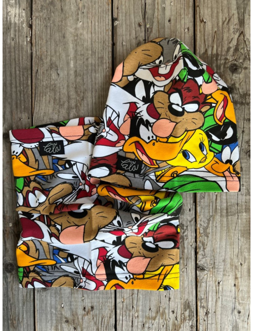 Šmolko čiapka + tunel (vzorovaný set) - disney