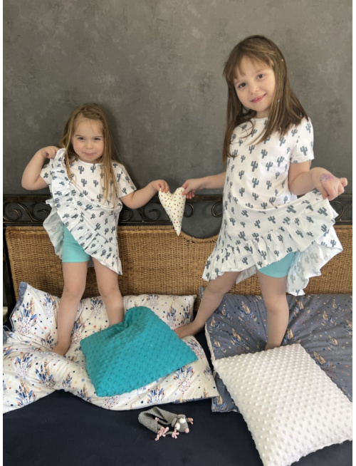 Nočná košieľka s krátkymi legínami