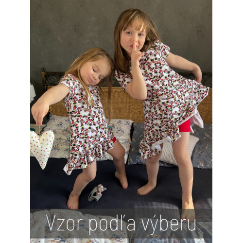 Nočná košieľka s krátkymi legínami
