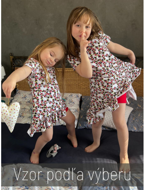 Nočná košieľka s krátkymi legínami