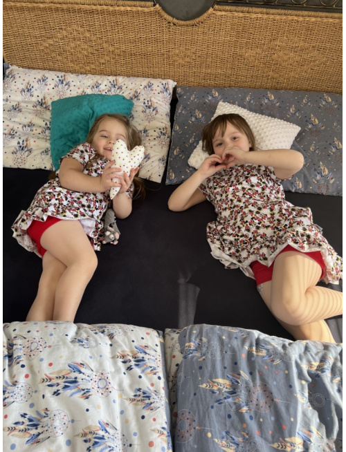 Nočná košieľka s krátkymi legínami