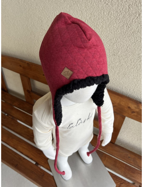 Ušiačka - prešivák podšitý barančekom - len do vypredania zásob