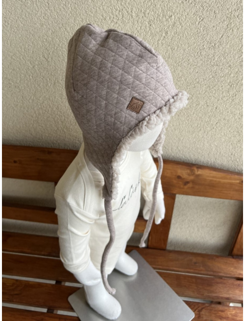 Ušiačka - prešivák podšitý barančekom - len do vypredania zásob