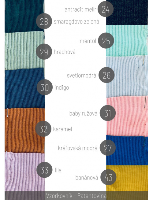 Vzorkovník - Patentovina
