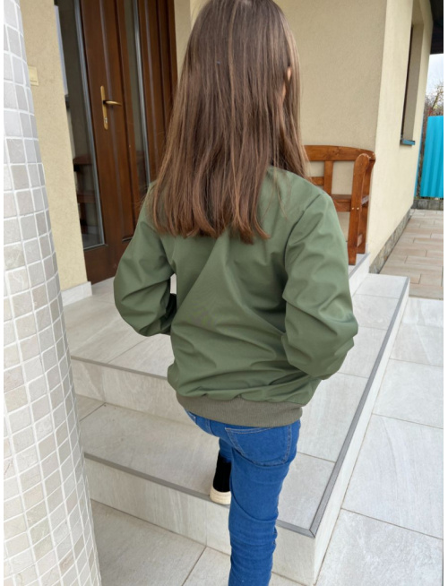 Bomber bunda z funkčného softshellu - jar/JESEŇ