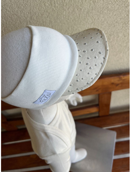 Koženková šiltočelenka