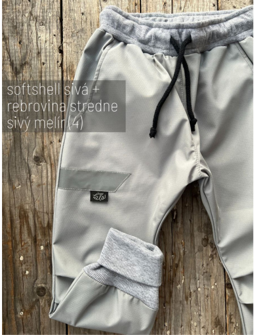 Softshell gate NEW s rastúcou manžetou - jar/JESEŇ