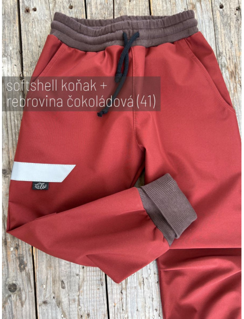 Softshell gate NEW s rastúcou manžetou - jar/JESEŇ