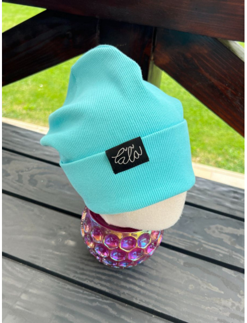 Rebro ŠMOLKO čiapka - azúr