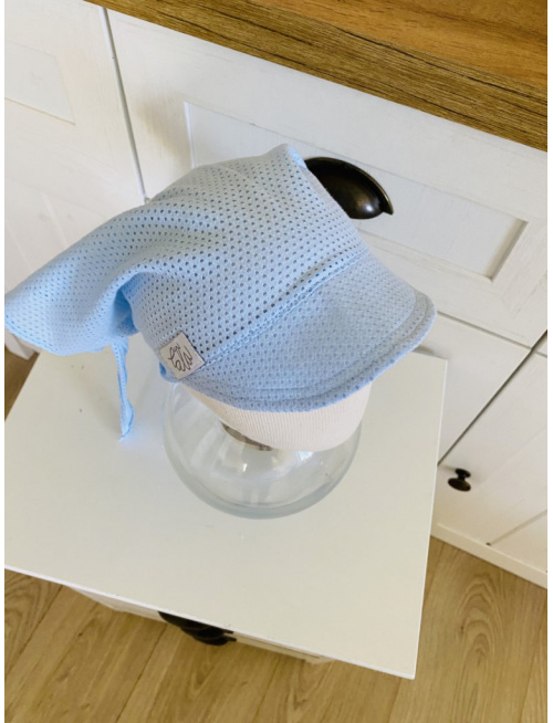 Šatka dierková SUMMER - belasá